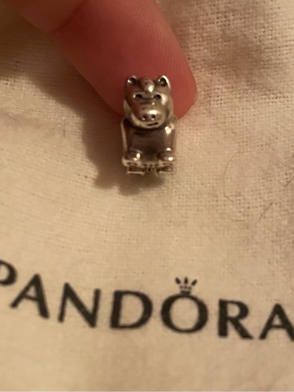 Pandora Silver pony Charm in Silver